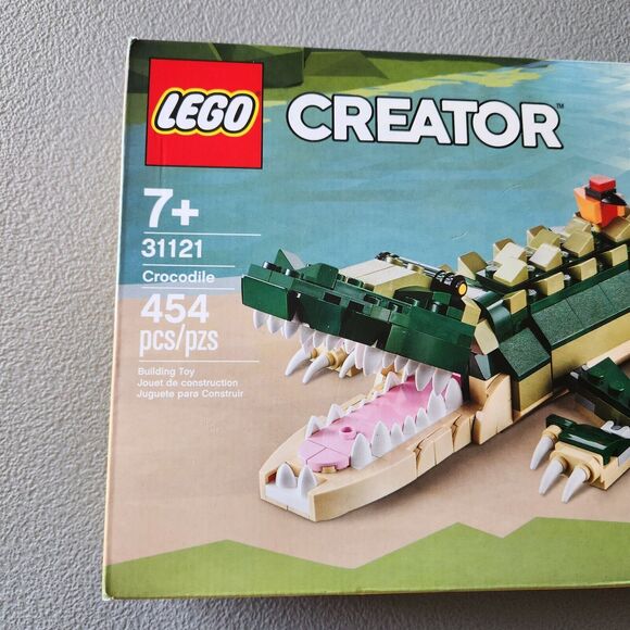 LEGO Creator 3 in 1 Crocodile Alligator Snake Frog 31121 New Sealed Box - Picture 7 of 8